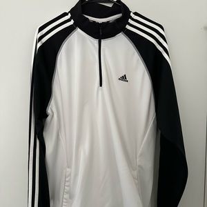 Men’s Adidas Quarter Zip Pullover Size Large